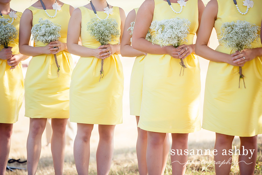 Monterey yellow gray wedding theme photography