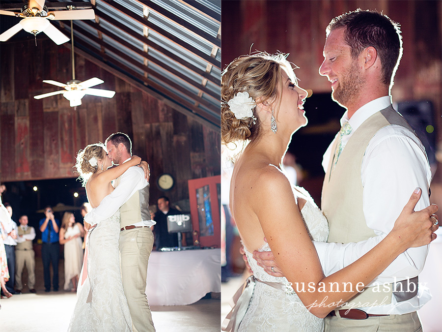 First Dance Taber Ranch wedding photography