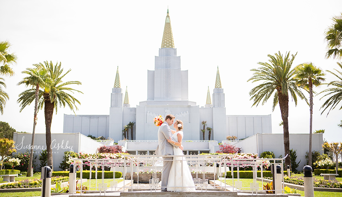 Oakland lds mormon temple wedding photographers