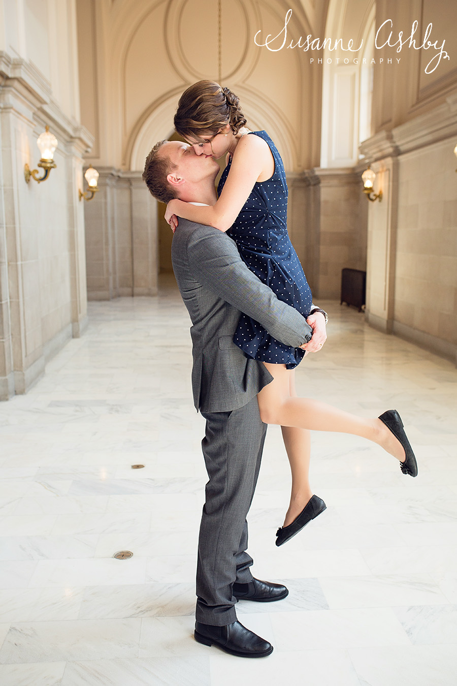 San Francisco city hall elopement photos