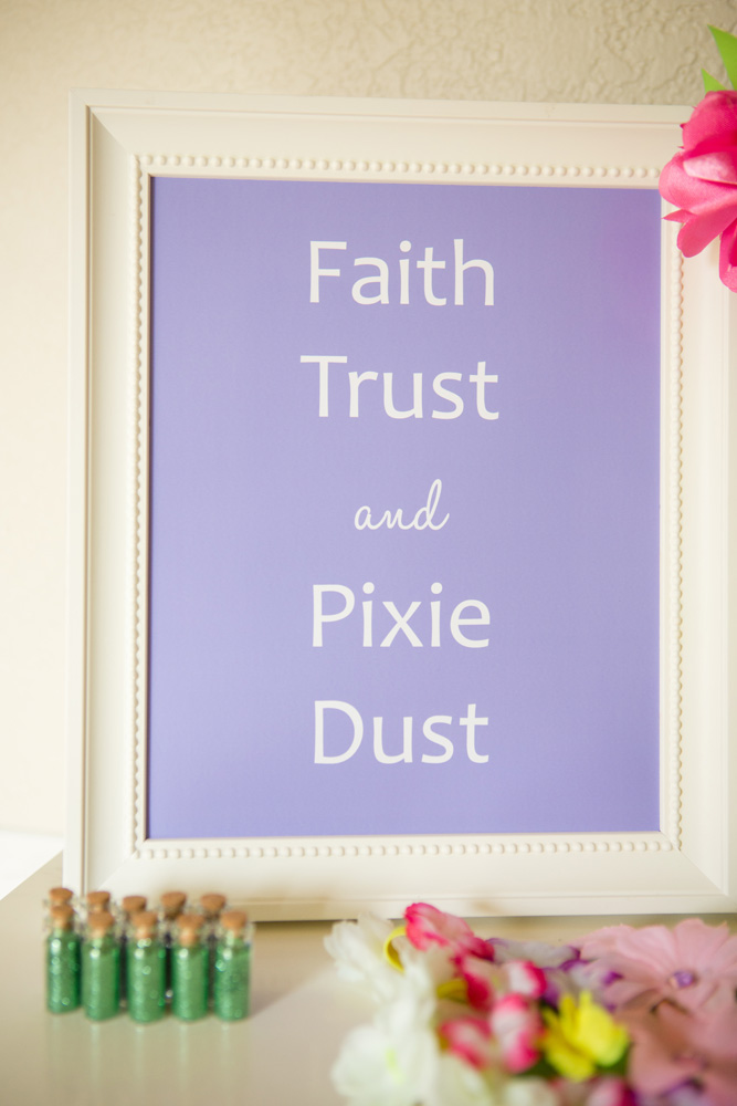 faith trust pixie dust print