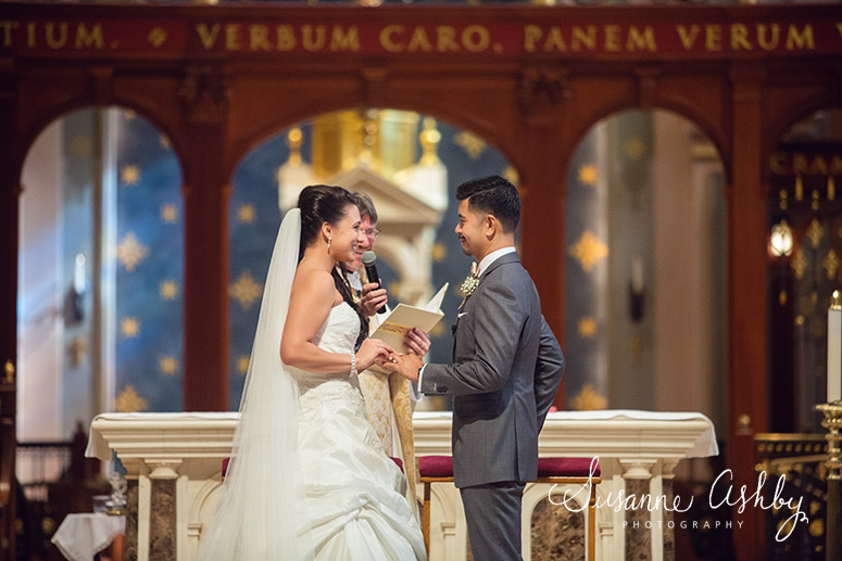 Cathedral of Blessed Sacrament Wedding photographer