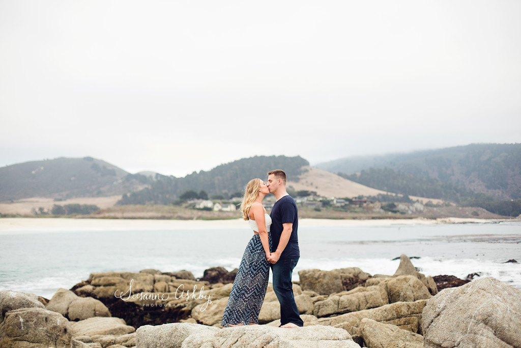 Bay Area Carmel beach engagement wedding photographer