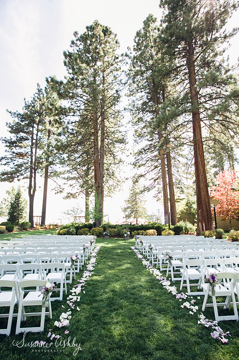 Hyatt Regency Incline Village Lake Tahoe beach wedding