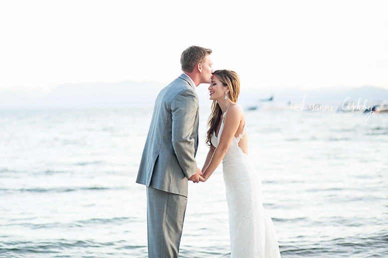 Hyatt Regency Incline Village Lake Tahoe beach wedding