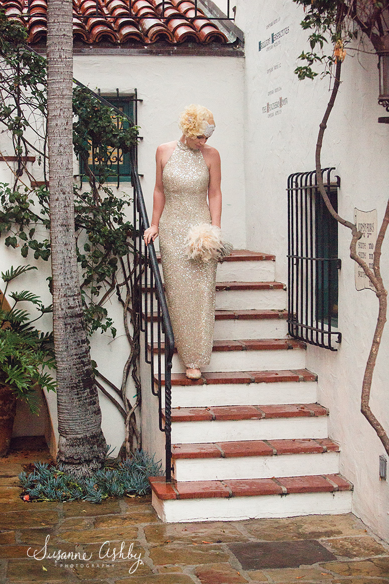United Santa Barbara roaring 20s Gatsby themed wedding styled shoot
