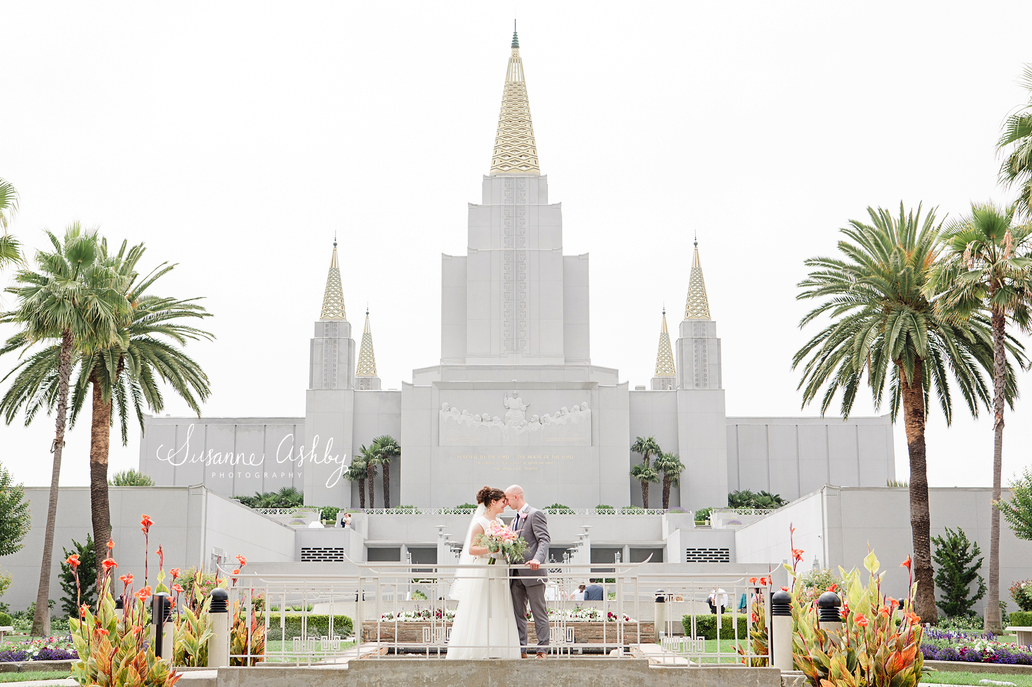 Oakland LDS temple wedding