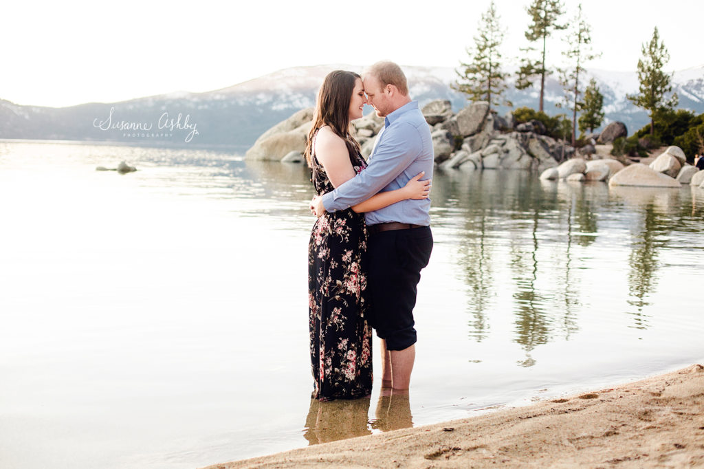 Lake Tahoe Sand Harbor Reno Sacramento wedding photographer engagement session